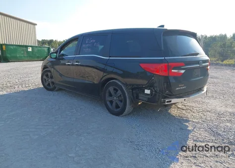 2022 Honda Odyssey Ex из США, поврежденный, VIN 5FNRL6H52NB004514